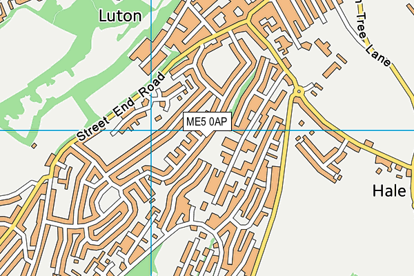 Map of INTERLOCK LANDSCAPES COMMERCIAL LTD at district scale