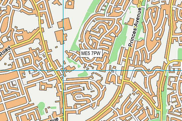 Map of LUKE BLAND ONLINE COACHING LTD at district scale