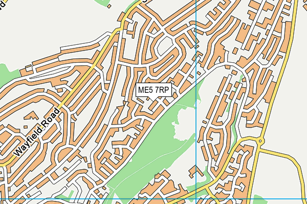 ME5 7RP map - OS VectorMap District (Ordnance Survey)