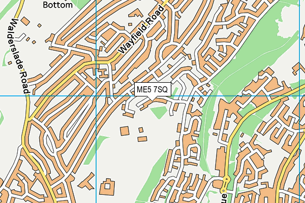 ME5 7SQ map - OS VectorMap District (Ordnance Survey)