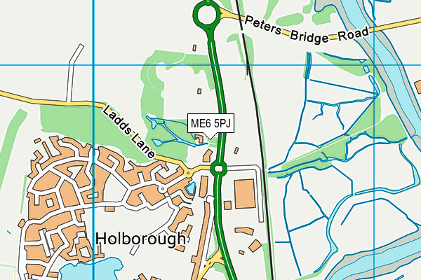 Holborough Park map (ME6 5PJ) - OS VectorMap District (Ordnance Survey)