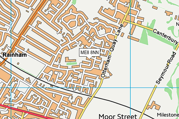 ME8 8NN map - OS VectorMap District (Ordnance Survey)