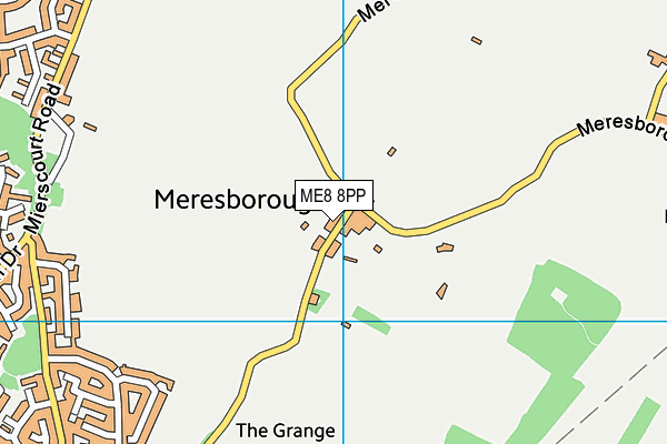 ME8 8PP map - OS VectorMap District (Ordnance Survey)