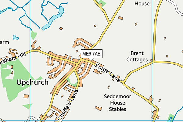 Holywell Primary School map (ME9 7AE) - OS VectorMap District (Ordnance Survey)