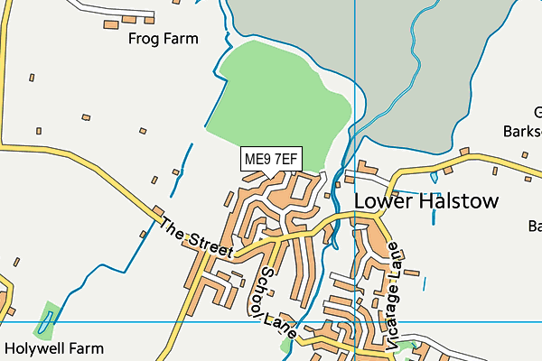 Map of WESTFIELD HOUSING LIMITED at district scale