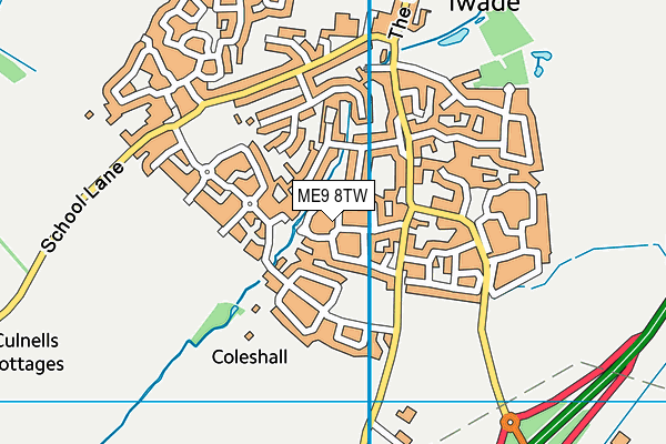 Map of BRAMBLEFIELD LANE LIMITED at district scale