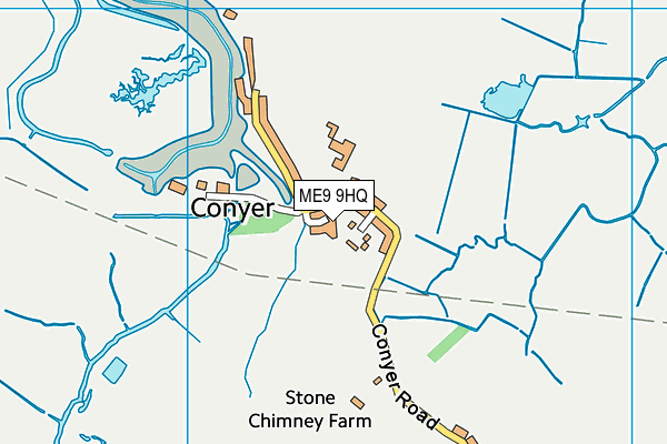 Map of THE COPY SHOPPE (WEST MALLING) LIMITED at district scale