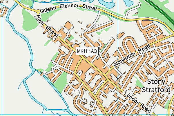 Map of WEDGEWOOD CLOSE LIMITED at district scale