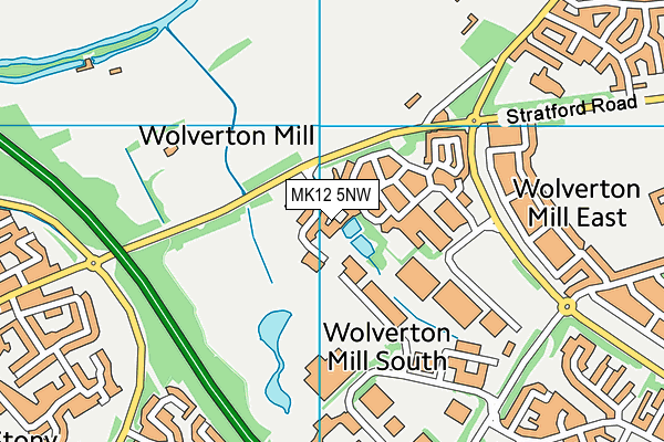 Map of ALDRIDGE & SUPPLE LIMITED at district scale