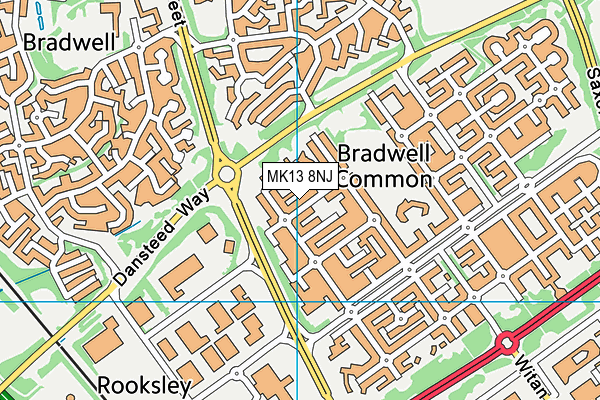 Map of REAL LIVIN LTD at district scale