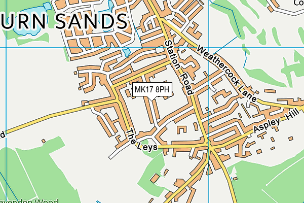 Map of MCFORD ESTATES LTD at district scale