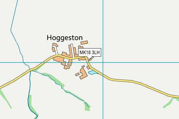 MK18 3LH map - OS VectorMap District (Ordnance Survey)