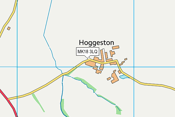 MK18 3LQ map - OS VectorMap District (Ordnance Survey)