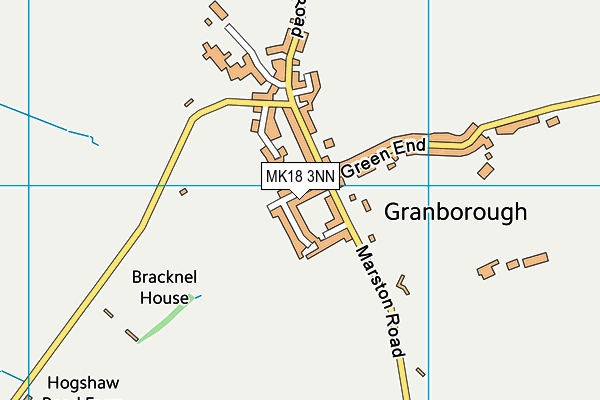 MK18 3NN map - OS VectorMap District (Ordnance Survey)