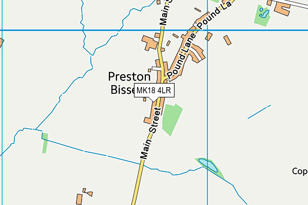 MK18 4LR map - OS VectorMap District (Ordnance Survey)