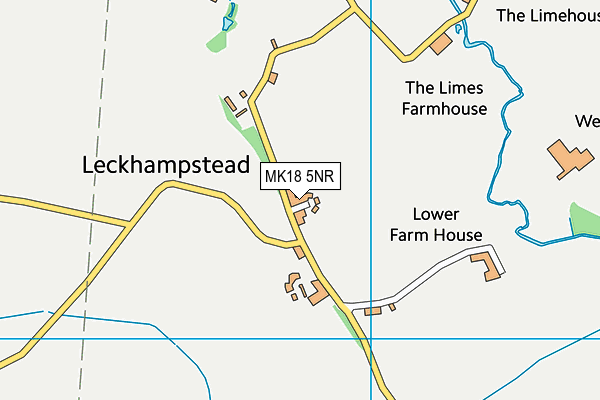 MK18 5NR map - OS VectorMap District (Ordnance Survey)