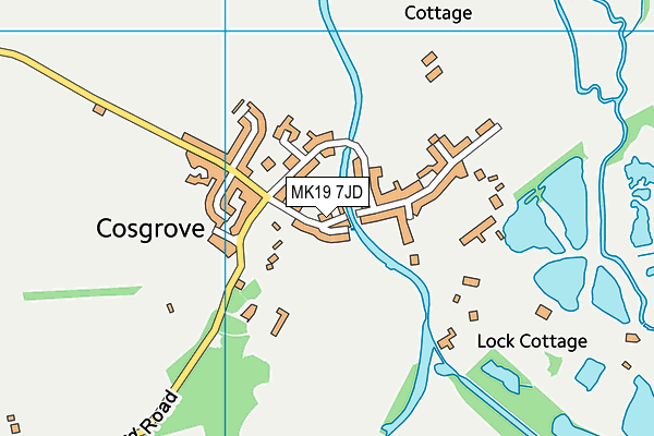 Map of HAYCROFT (COSGROVE) LTD at district scale