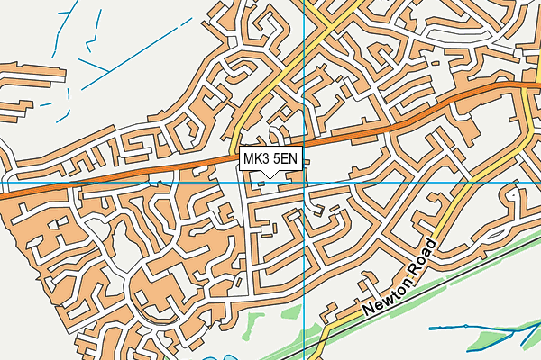 MK3 5EN map - OS VectorMap District (Ordnance Survey)