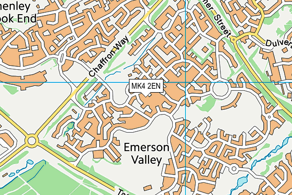 MK4 2EN map - OS VectorMap District (Ordnance Survey)