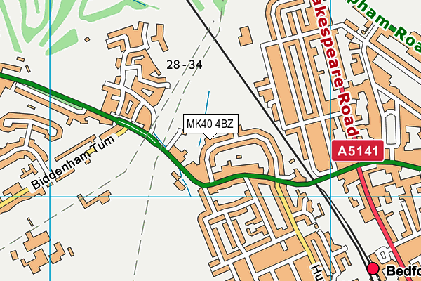 Map of ALEX WALKER RACING LTD at district scale