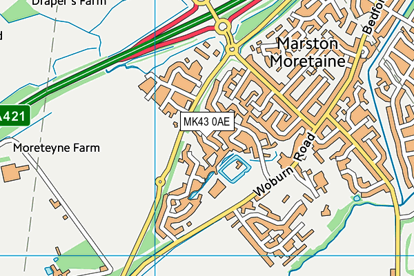 Map of DAREMANOR ACTIVITIES CENTRE LTD at district scale