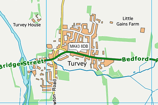 Map of LANGRIDGE PROPERTIES LTD at district scale