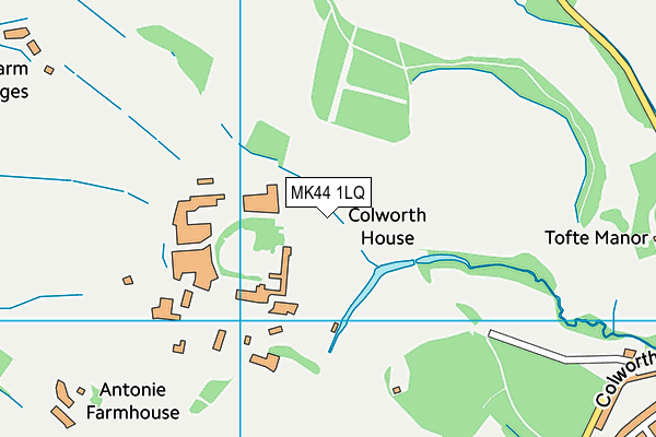 Colworth Science Park map (MK44 1LQ) - OS VectorMap District (Ordnance Survey)
