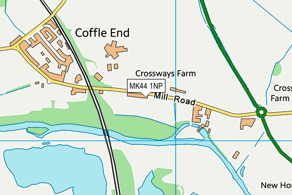 Map of THE HAIR CABIN LTD at district scale