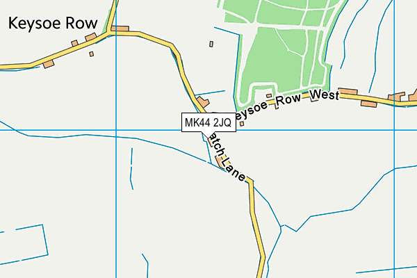 MK44 2JQ map - OS VectorMap District (Ordnance Survey)