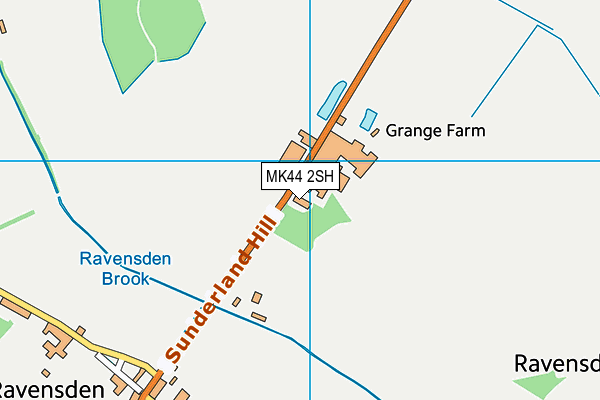 MK44 2SH map - OS VectorMap District (Ordnance Survey)