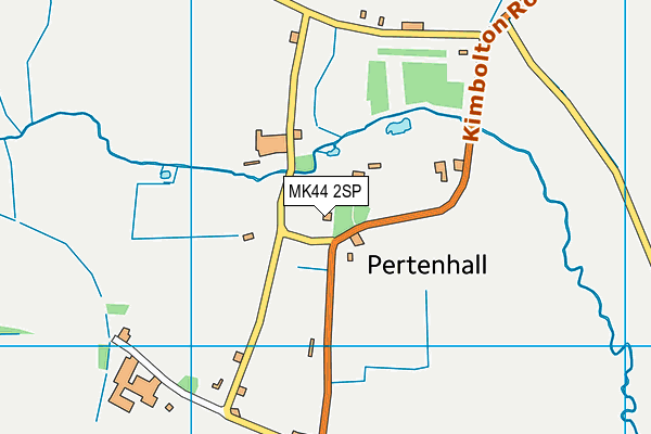 MK44 2SP map - OS VectorMap District (Ordnance Survey)