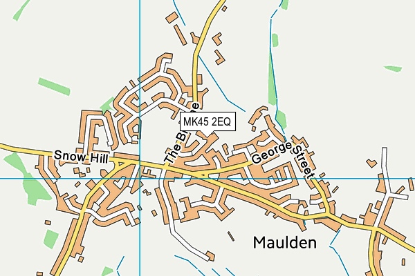 MK45 2EQ map - OS VectorMap District (Ordnance Survey)