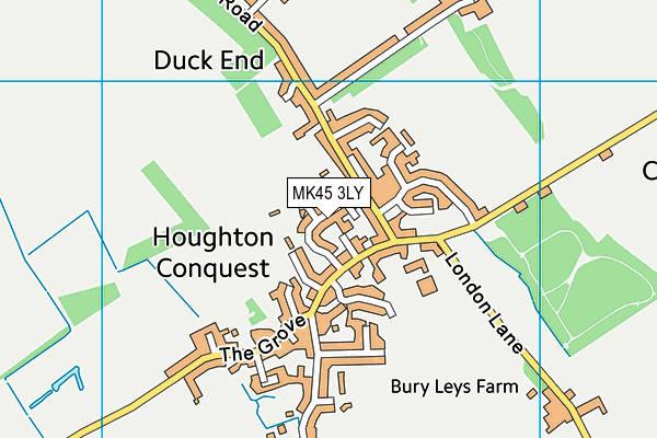 Map of FLITWICK CONSTRUCTION LTD at district scale