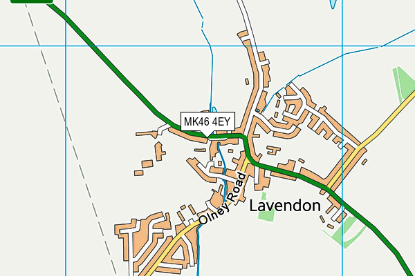 Map of AM JACKSON COMMERCIAL SERVICES LTD at district scale