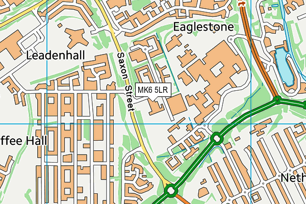 MK6 5LR map - OS VectorMap District (Ordnance Survey)