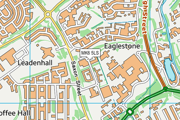 MK6 5LS map - OS VectorMap District (Ordnance Survey)