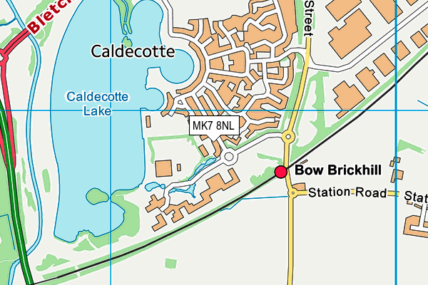 Map of ALDBURY HOMES (MAULDEN) LTD at district scale