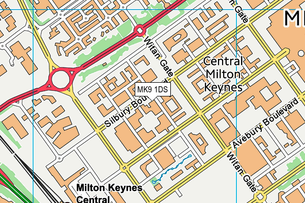 Map of ORRIDGE PS LTD at district scale