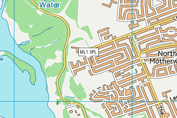 ML1 3PL map - OS VectorMap District (Ordnance Survey)