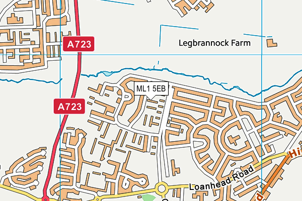 ML1 5EB map - OS VectorMap District (Ordnance Survey)