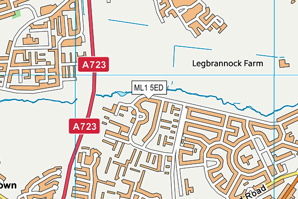 ML1 5ED map - OS VectorMap District (Ordnance Survey)