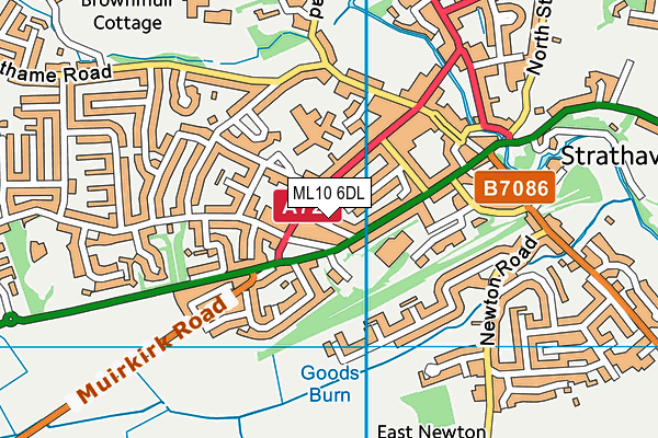 Map of RLW PLUMBING & HEATING LTD at district scale