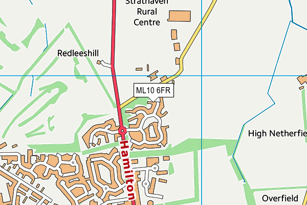Map of GUNN LIMITED at district scale