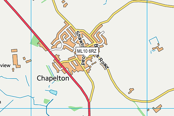 Map of CHAPELTON.AS LTD at district scale