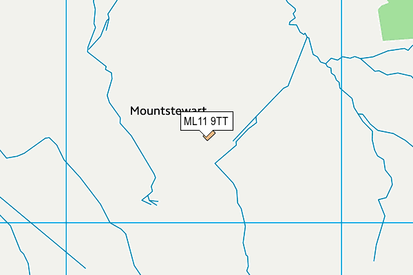 ML11 9TT map - OS VectorMap District (Ordnance Survey)