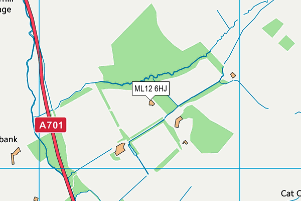 ML12 6HJ map - OS VectorMap District (Ordnance Survey)