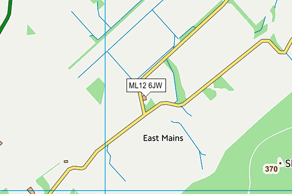 ML12 6JW map - OS VectorMap District (Ordnance Survey)