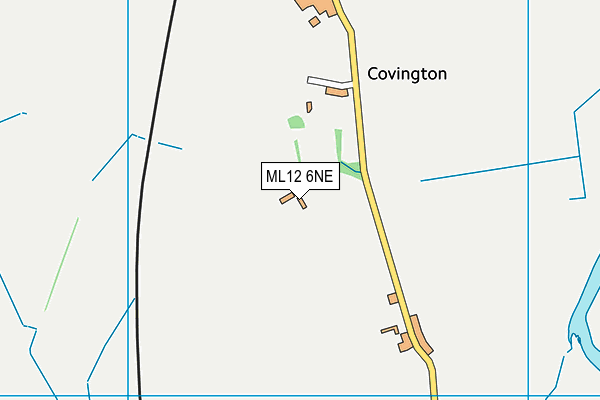 ML12 6NE map - OS VectorMap District (Ordnance Survey)