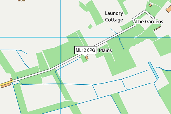 ML12 6PG map - OS VectorMap District (Ordnance Survey)