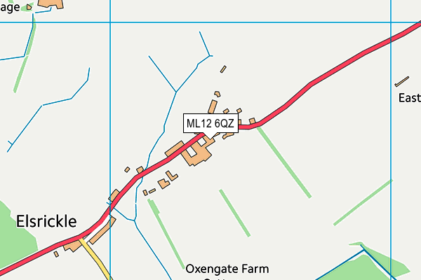ML12 6QZ map - OS VectorMap District (Ordnance Survey)